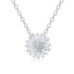 Delicate Daisy S925 Sterling Silver Short Necklaces for Women - Image 3
