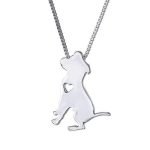 Puppy Dog Cute Lovely Animal Charm Friends Necklace Chain Jewelry - Image 2
