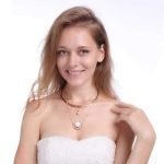 Zircon Gold Collar Chain Multilayer Pendant Necklace For Women - Image 2