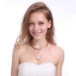 Zircon Gold Collar Chain Multilayer Pendant Necklace For Women - Image 6