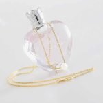 S925 Sterling Silver Rhinestone Artificial Pearl Leaves Short Clavicle Necklace - Image 3