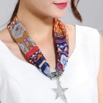 Sweet Scarf Necklace Tassel Star Pendant Necklace For Women - Image 2