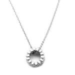 S925 Sterling Silver Short Zircon Crystal Simple Chain Sweet Clavicle Necklaces - Image 5