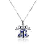 Christmas Bell Enamel Process Gift Party Necklaces - Image 2