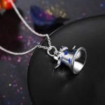 Christmas Bell Enamel Process Gift Party Necklaces - Image 4