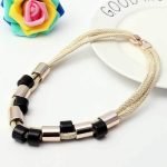 Trendy Colorful Short Magic Buckle Clavicle Necklaces For Women - Image 3