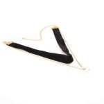 Trendy Multicolor Velvet Artificial Pearl Choker Women Necklaces - Image 2