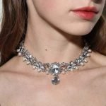 Trendy Crystal Drop Artificial Pearl Choker Women Necklace - Image 5