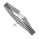 Punk Lolita Lace Rhinestone Star Pendant Choker Fashion Women Necklace Clothing Accessories Gift - Image 2