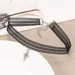 Punk Lolita Lace Rhinestone Star Pendant Choker Fashion Women Necklace Clothing Accessories Gift - Image 4