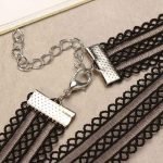 Punk Lolita Lace Rhinestone Star Pendant Choker Fashion Women Necklace Clothing Accessories Gift - Image 6