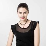 Punk Necklace Red Tassel Pendant Flannel Choker Fashion Clothing Accessories for Women - Image 6