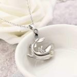 Retro Pearl Necklace Exquisite Cool High Polished Shark Pendant Chain Jewelry for Men Women Gift - Image 5