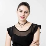 Women's Elegant Crystal Perfume Bottle Choker Necklace - Image 2