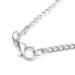 Vintage Alloy Glass Bottle Dandelion Letter Wish Necklace - Image 3